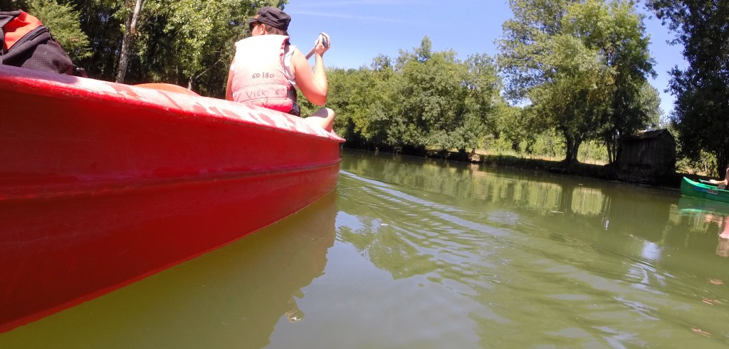 Lucie sur les flots de l'Indre