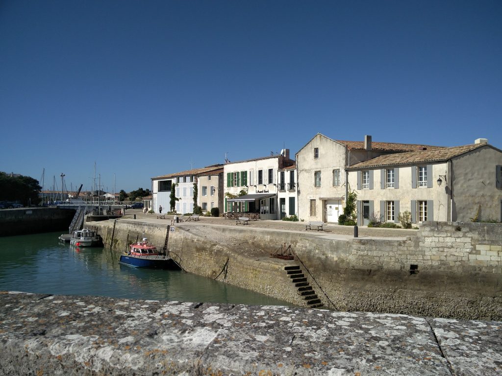 Dans le port de Saint Martin de Ré