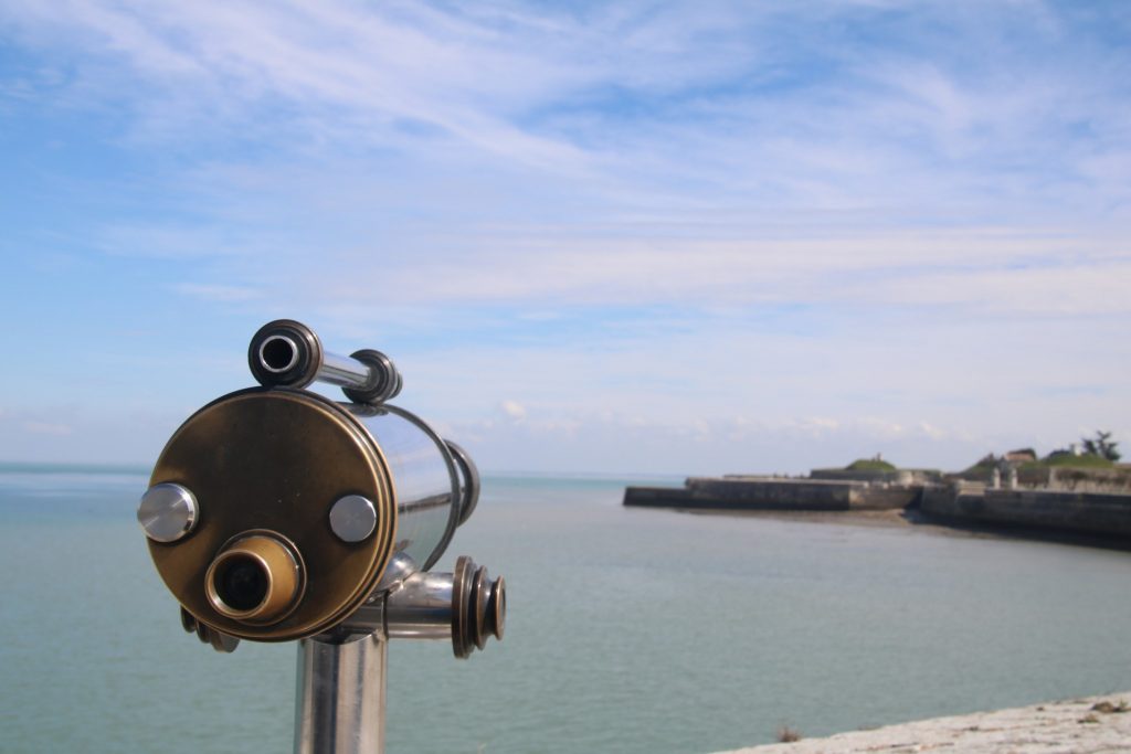 sur les remparts de st martin de ré