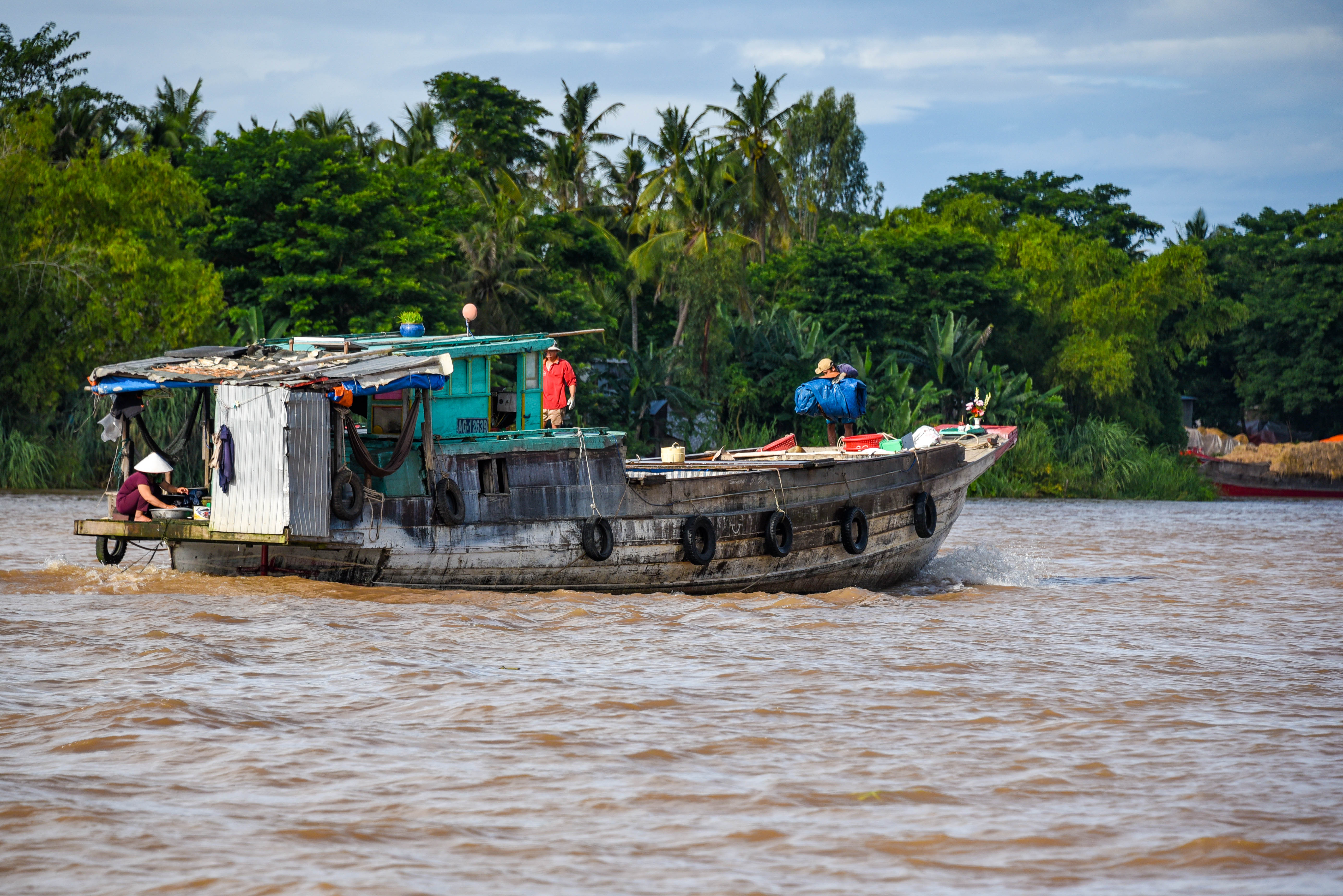 Arriver au Cambodge depuis le Vietnam, par le Mékong @neweyes